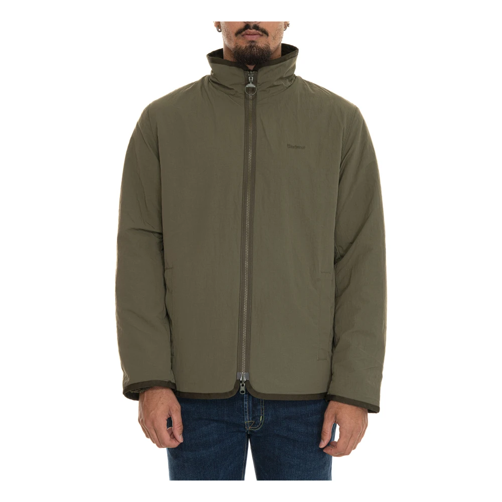 Barbour Omkeerbare fleecejas met ritssluiting Green Heren