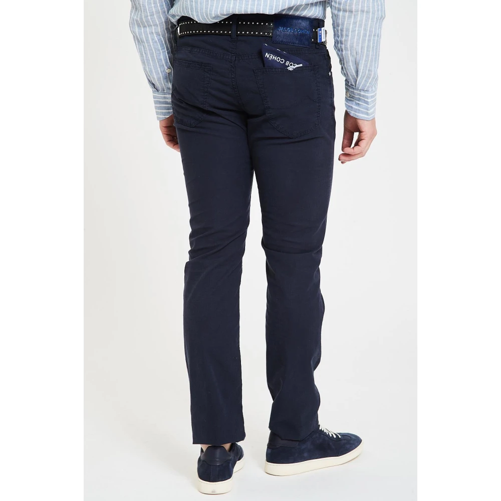 Jacob Cohën Regular Slim Fit Broek Blue Heren