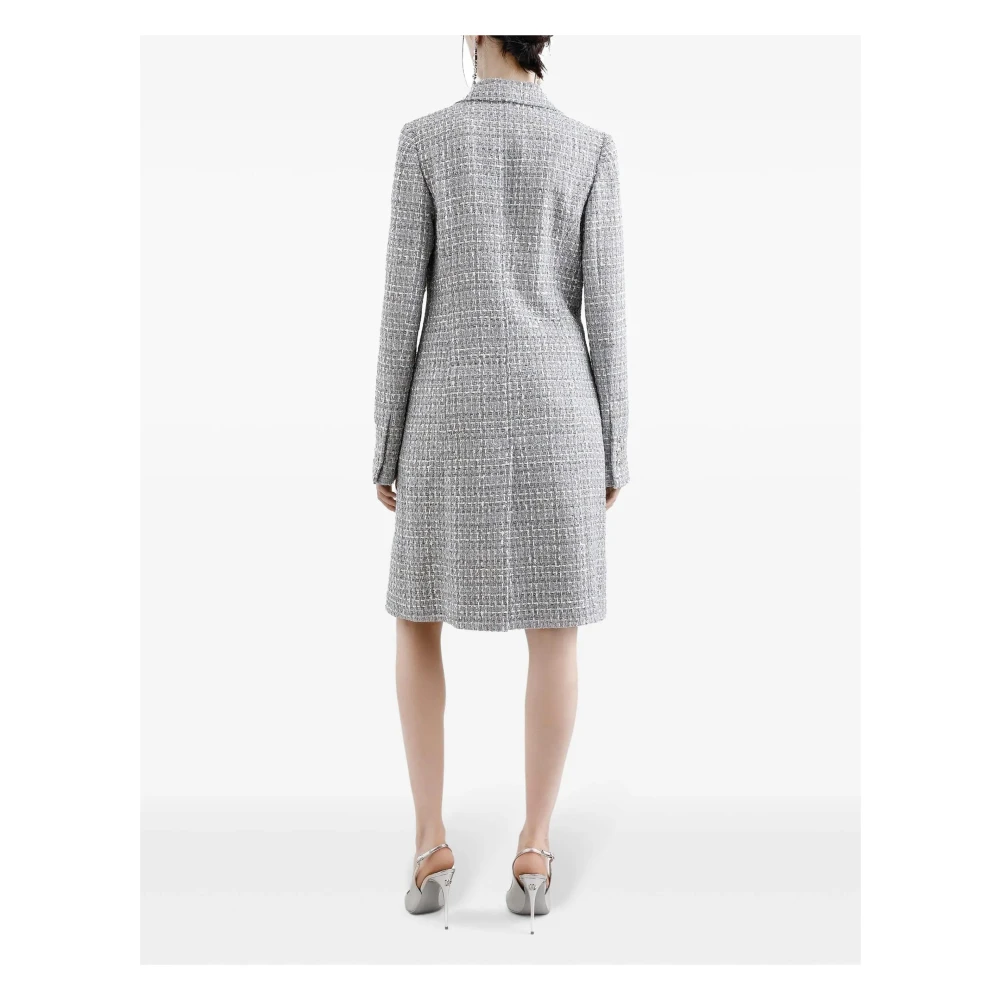 Dolce & Gabbana Stijlvolle Jas S8100 Gray Dames