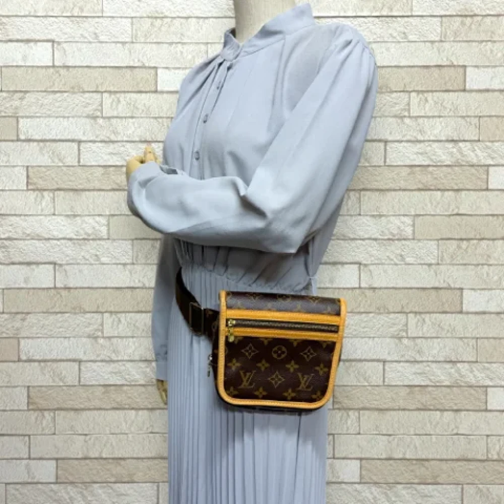 Louis Vuitton Vintage Pre-owned Canvas crossbody-bags Brown Dames