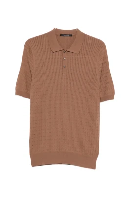 Kart Cable-Knit Polo