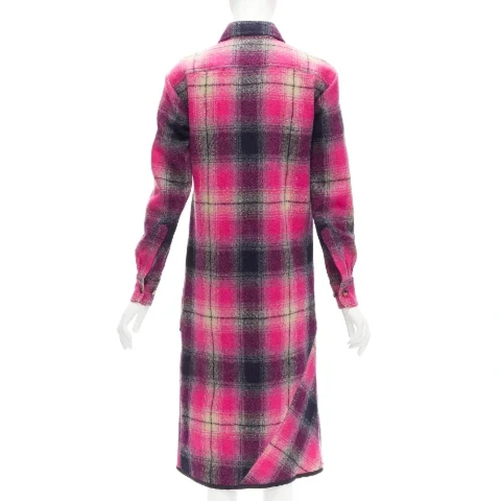 Dries van Noten Pre-owned Wool dresses Pink Dames