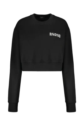 Cropped Logo Sweatshirt