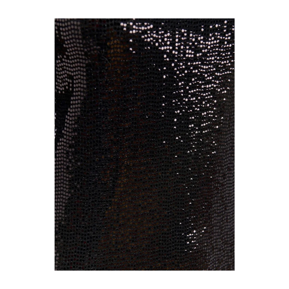 Essentiel Antwerp Zwart Strass Polka Dot Coltrui Top Black Dames