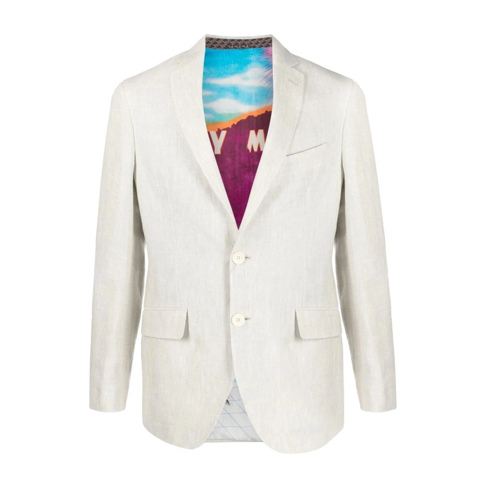 Etro - Jackets > Blazers - Beige - Etro - Modalova