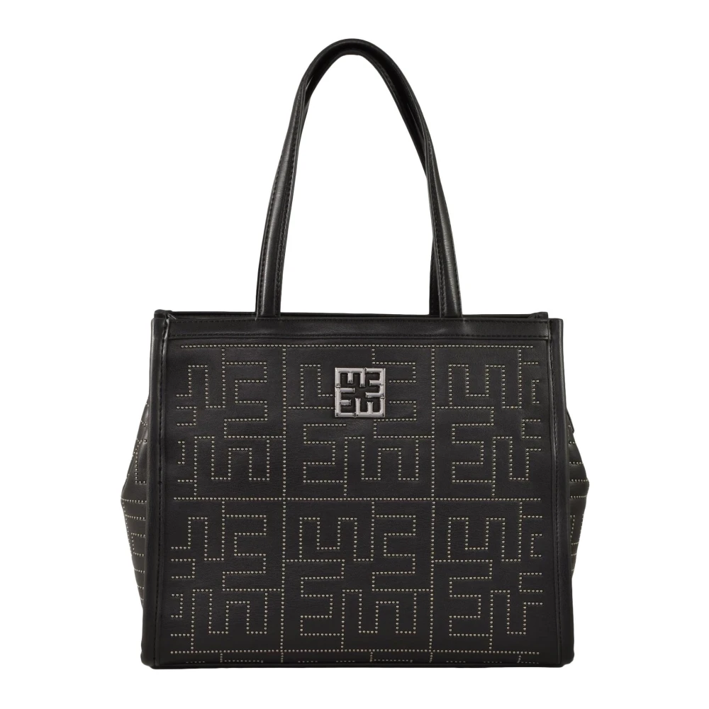 Ermanno Scervino Firenze Tas van Polyurethaan Black Dames