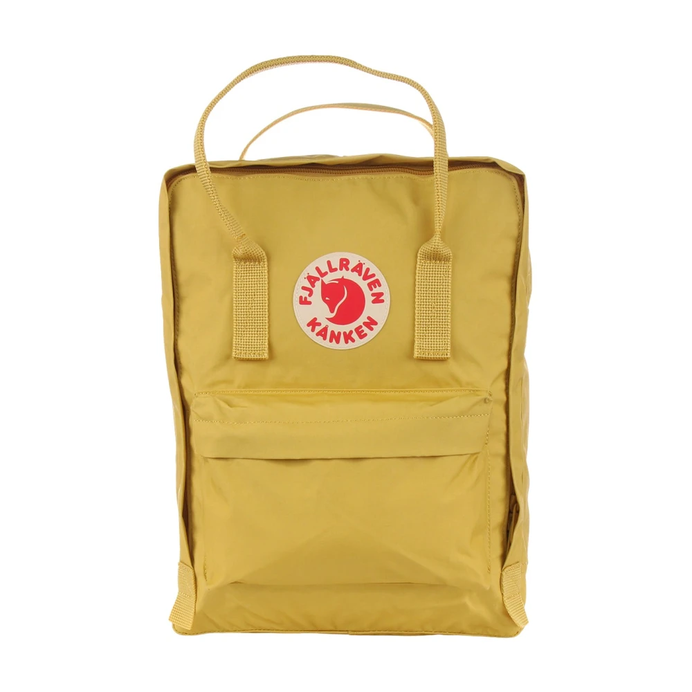 Fjällräven Unisex Yellow/Red Classic Kanken Backpack