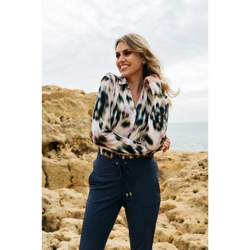 &Co Woman Overhemd met lange mouwen effen kleur Multicolor Dames
