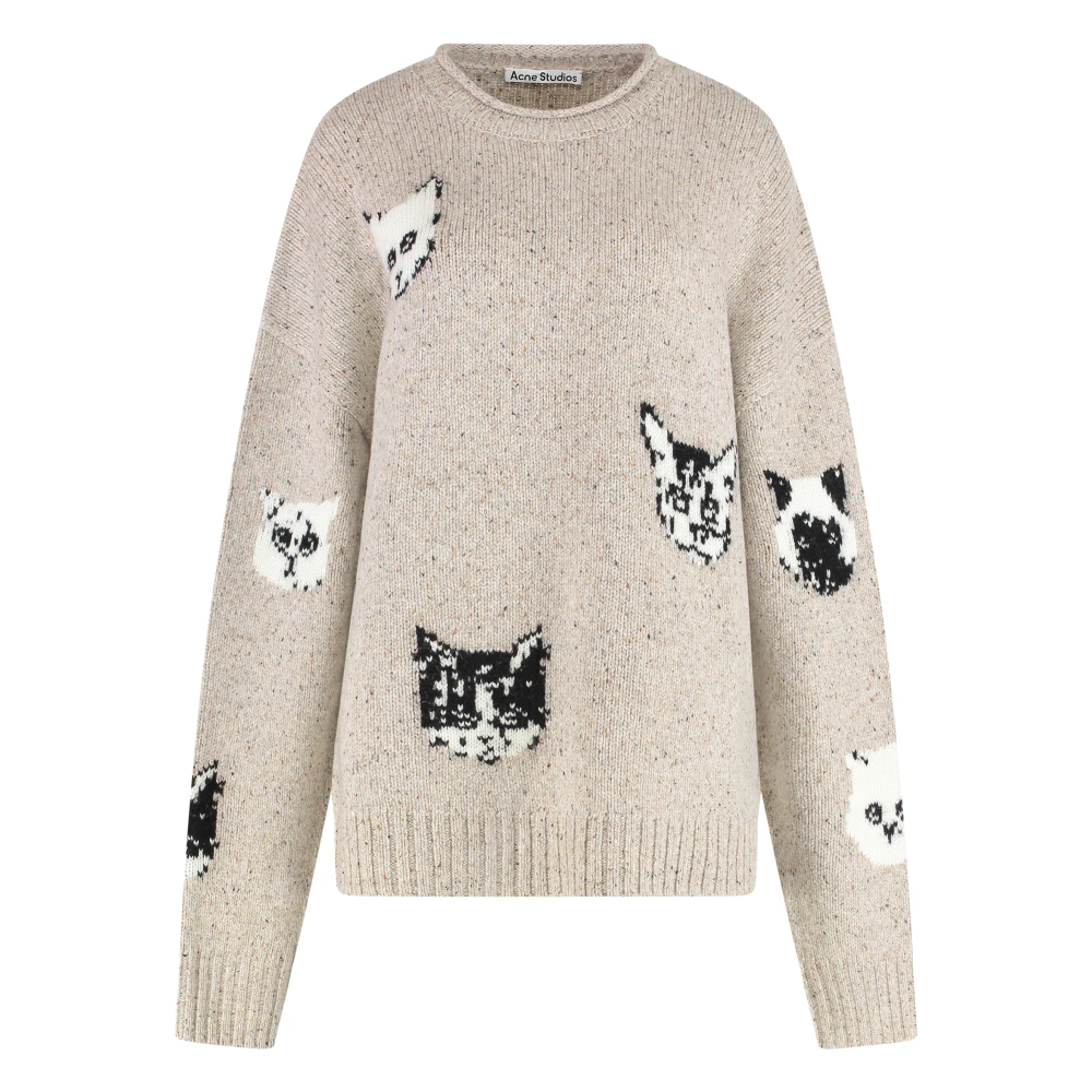 Knitwear > Round-neck Knitwear - - Acne Studios - Modalova