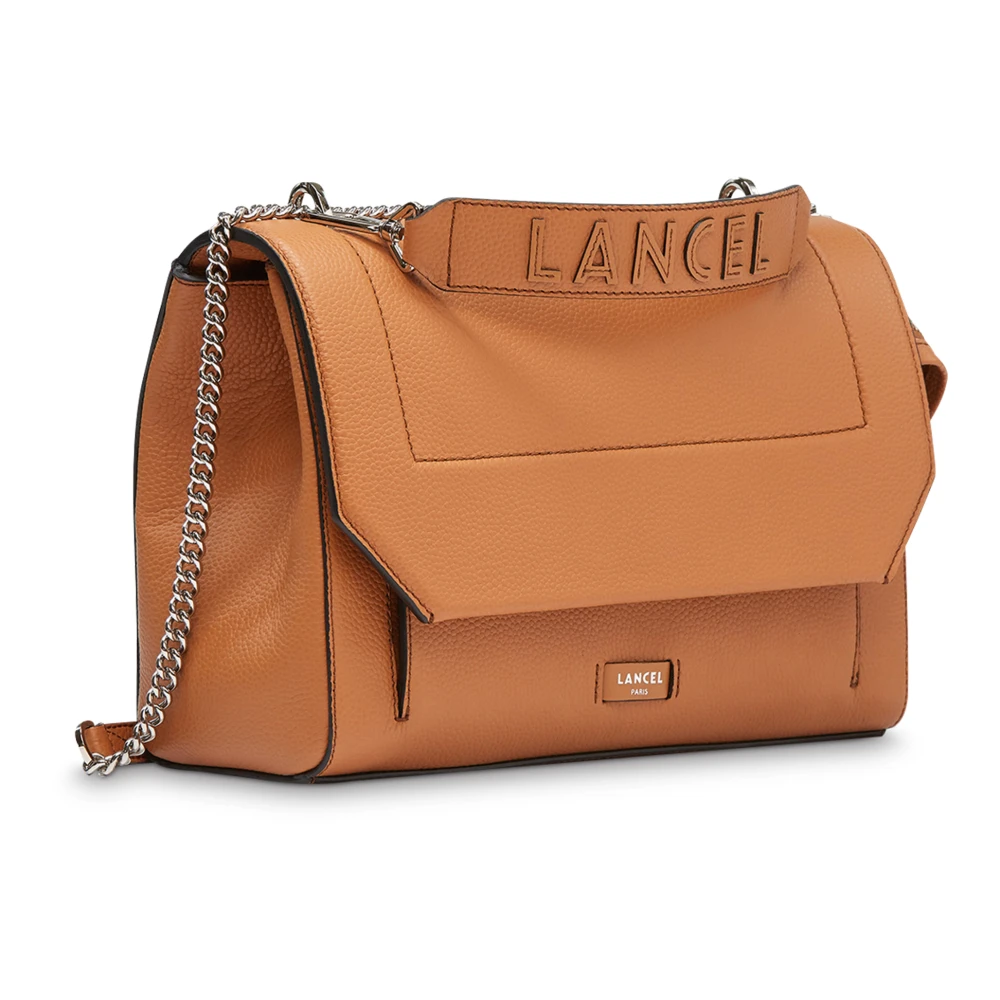 Lancel Chique Ninon Flap Tas Bruin Brown Dames