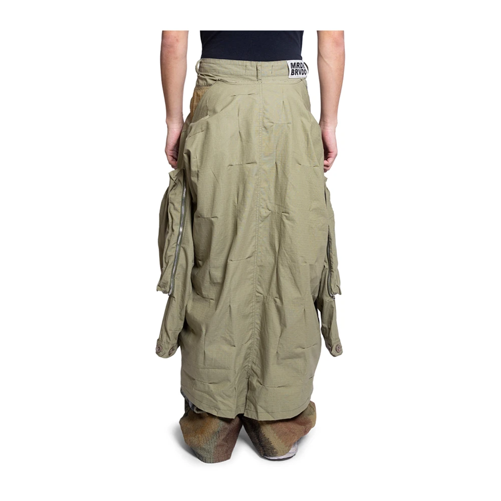 Who Decides War Olijfgroene Militaire Parka Broek Green Heren