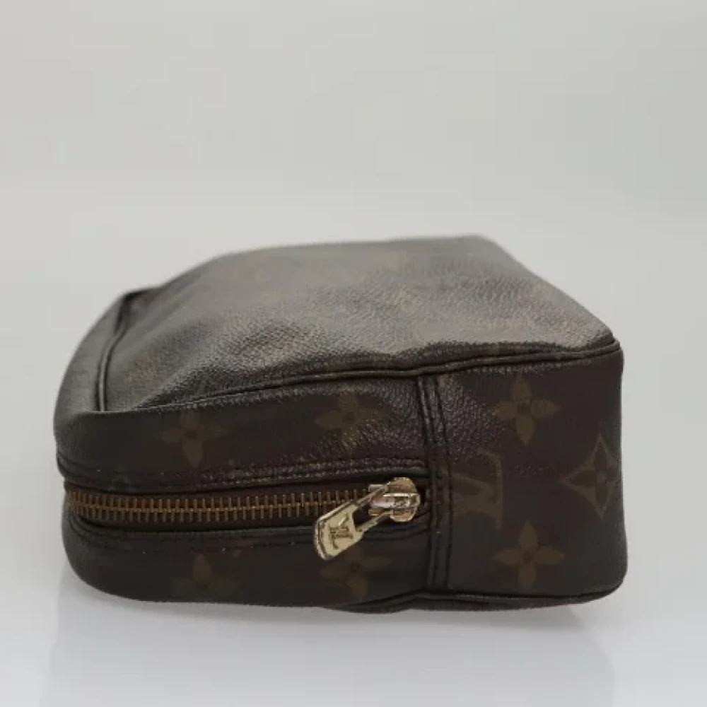 Louis Vuitton Vintage Pre-owned Canvas clutches Brown Dames