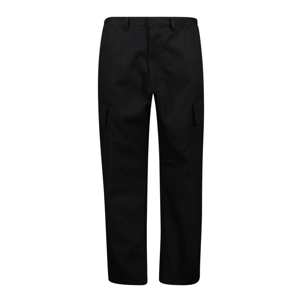 Prada Men's Black Cargo Pants Spring-Summer 2025