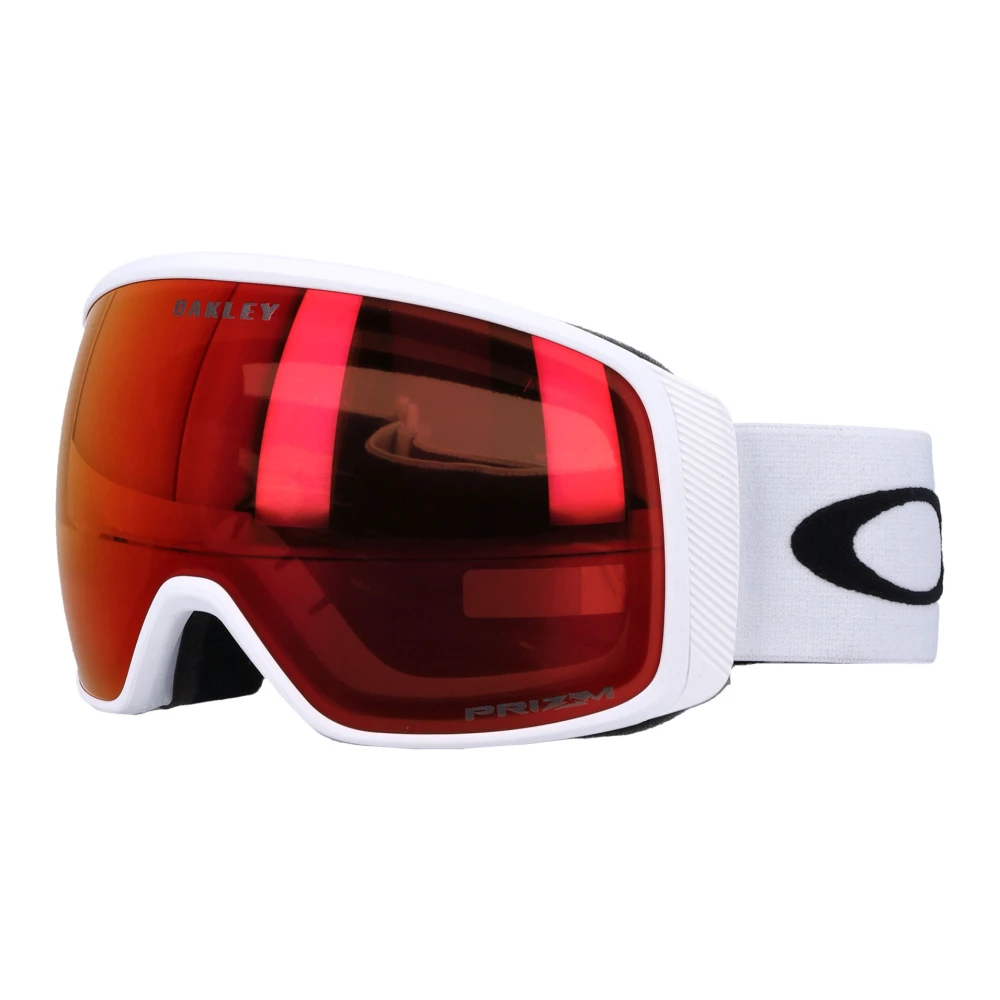 Oakley Verstelbare Band Vlucht Tracker met UV-bescherming White Heren