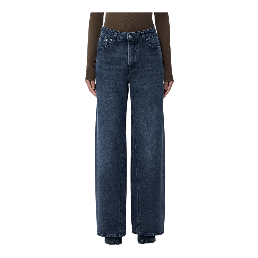 Our Legacy Gray Loose Fit Jeans, Female, W28, Treble Cut Jeans