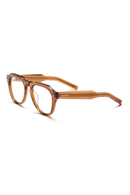 Kristallbrun Aviator Glasögon