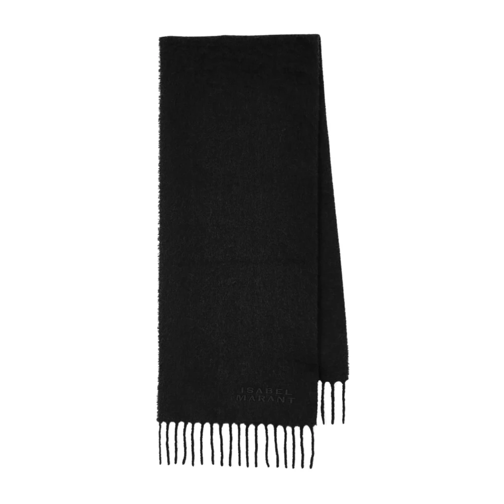 Isabel marant Alpaca Firny Sjaal Black Dames