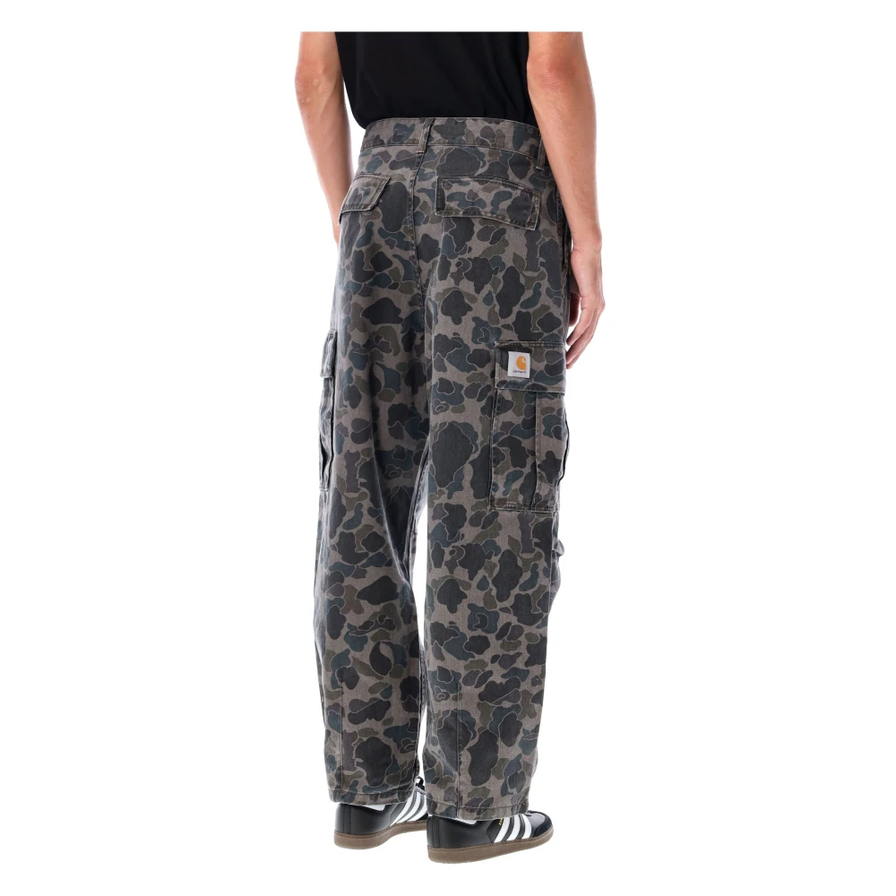 Carhartt WIP Camo Duck Grey Cargo Broek Gray Heren