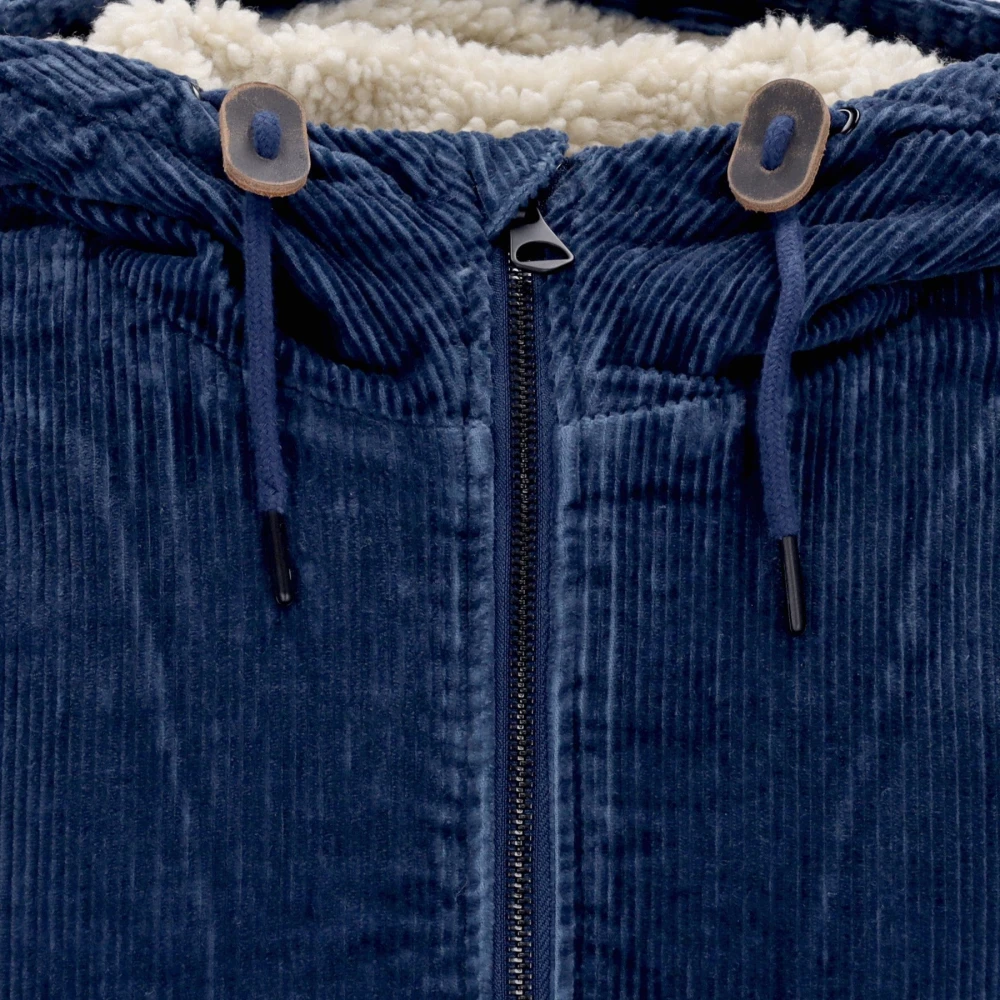 Element Cordjack met Sherpa-voering Blue Heren