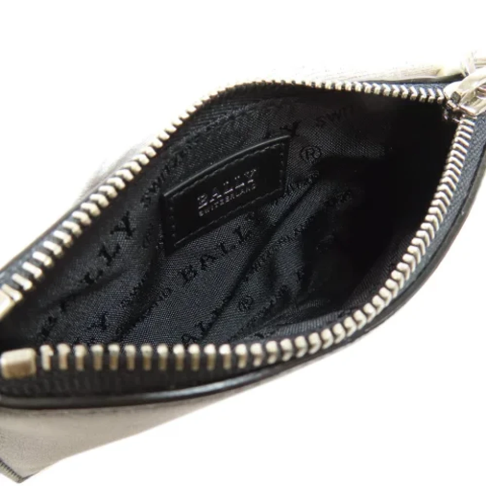 Bally Pre-owned Leather wallets Black Dames
