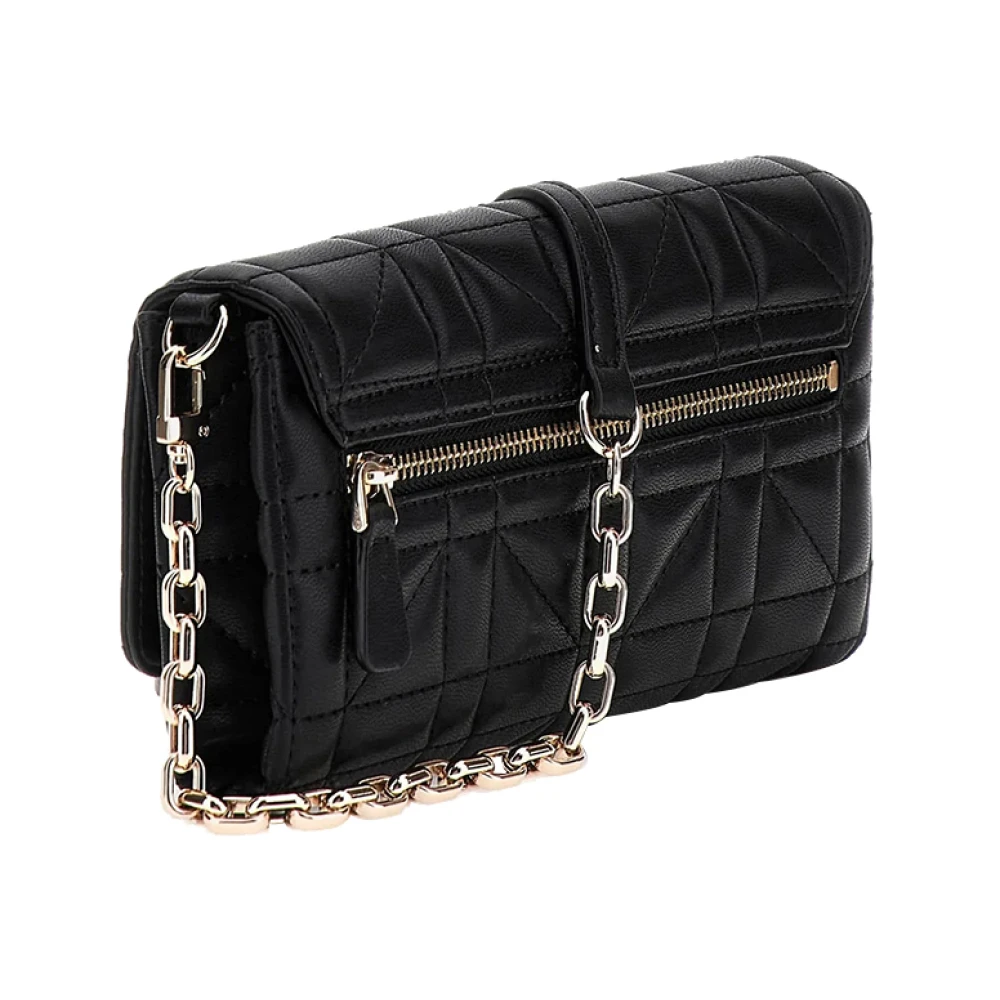 Guess Zwarte Schoudertas Elegant Modieus Stijlvol Black Dames