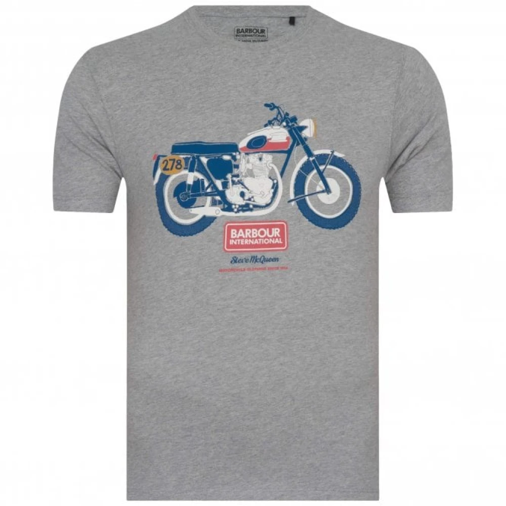 Barbour - Tops > T-Shirts - Gray - Barbour - Modalova