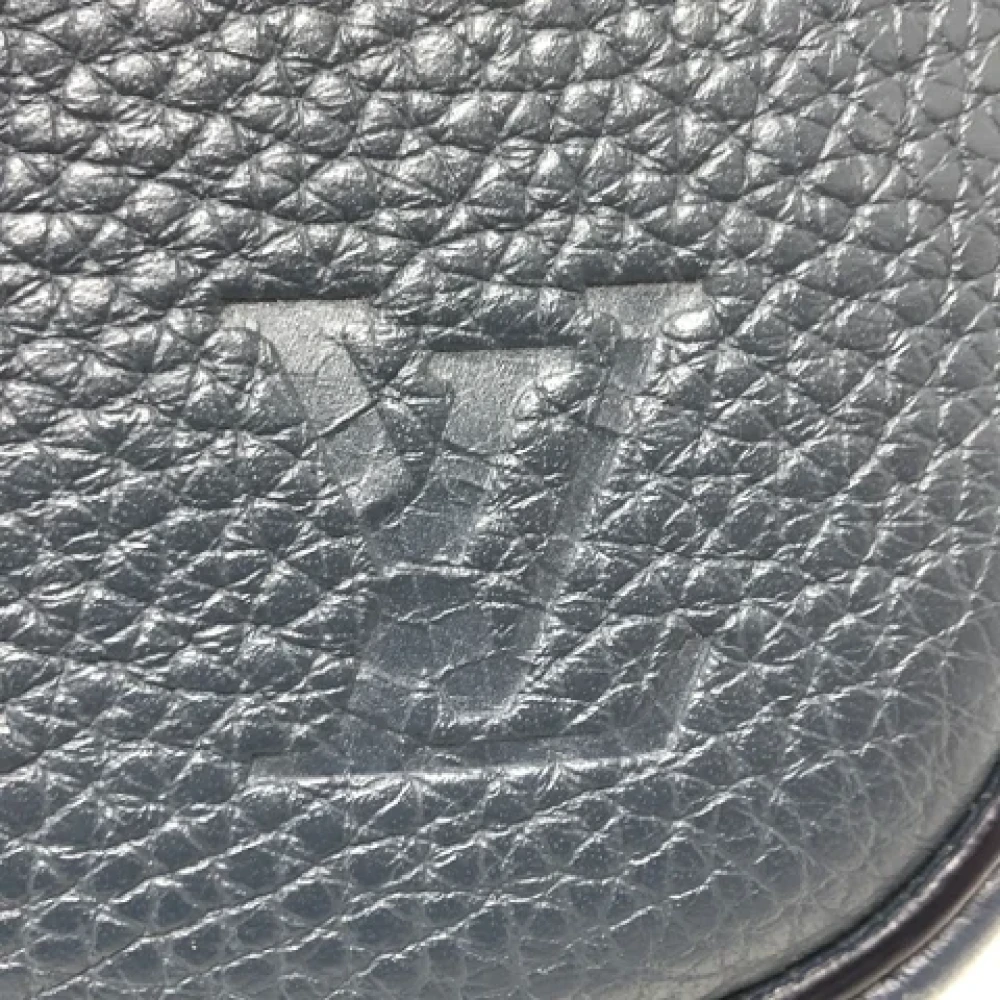 Louis Vuitton Vintage Pre-owned Leather louis-vuitton-bags Blue Heren
