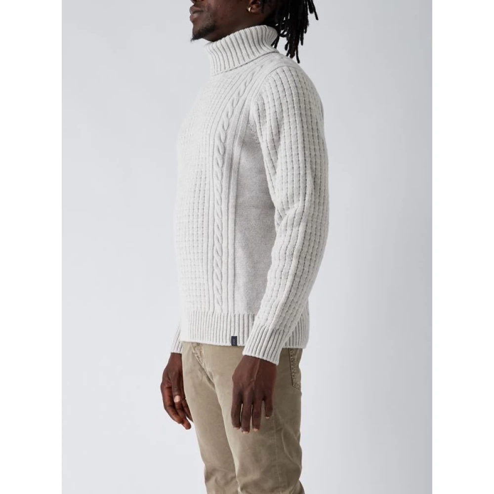 Fay Stijlvolle Gebreide Top White Heren