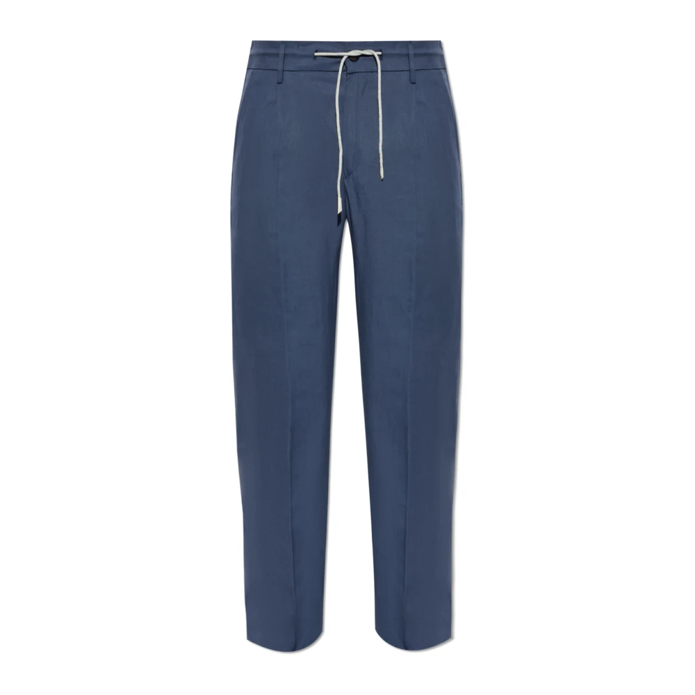 Eleventy Uomo Blu Pantaloni, W36, New,