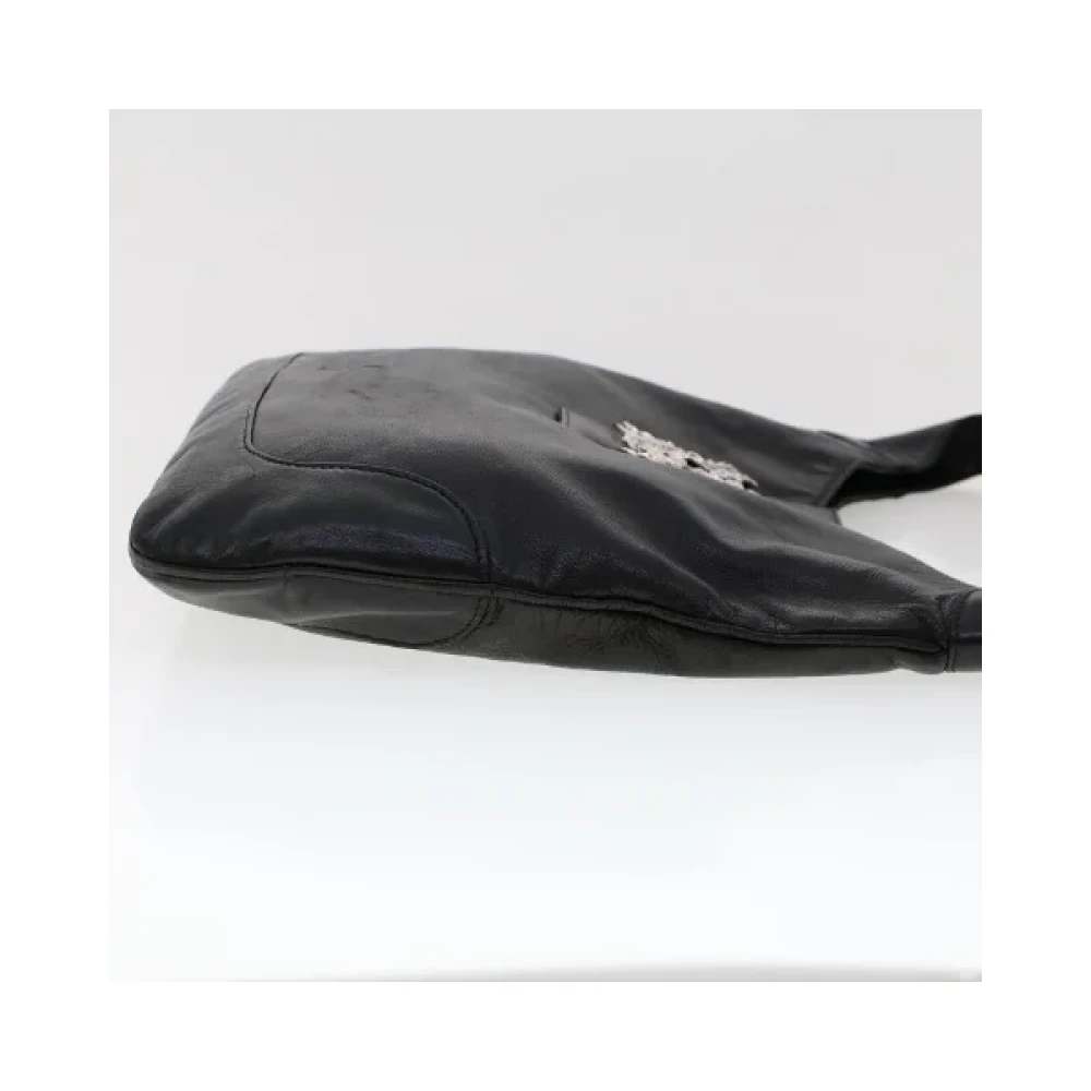 Valentino Vintage Pre-owned Leather handbags Black Dames