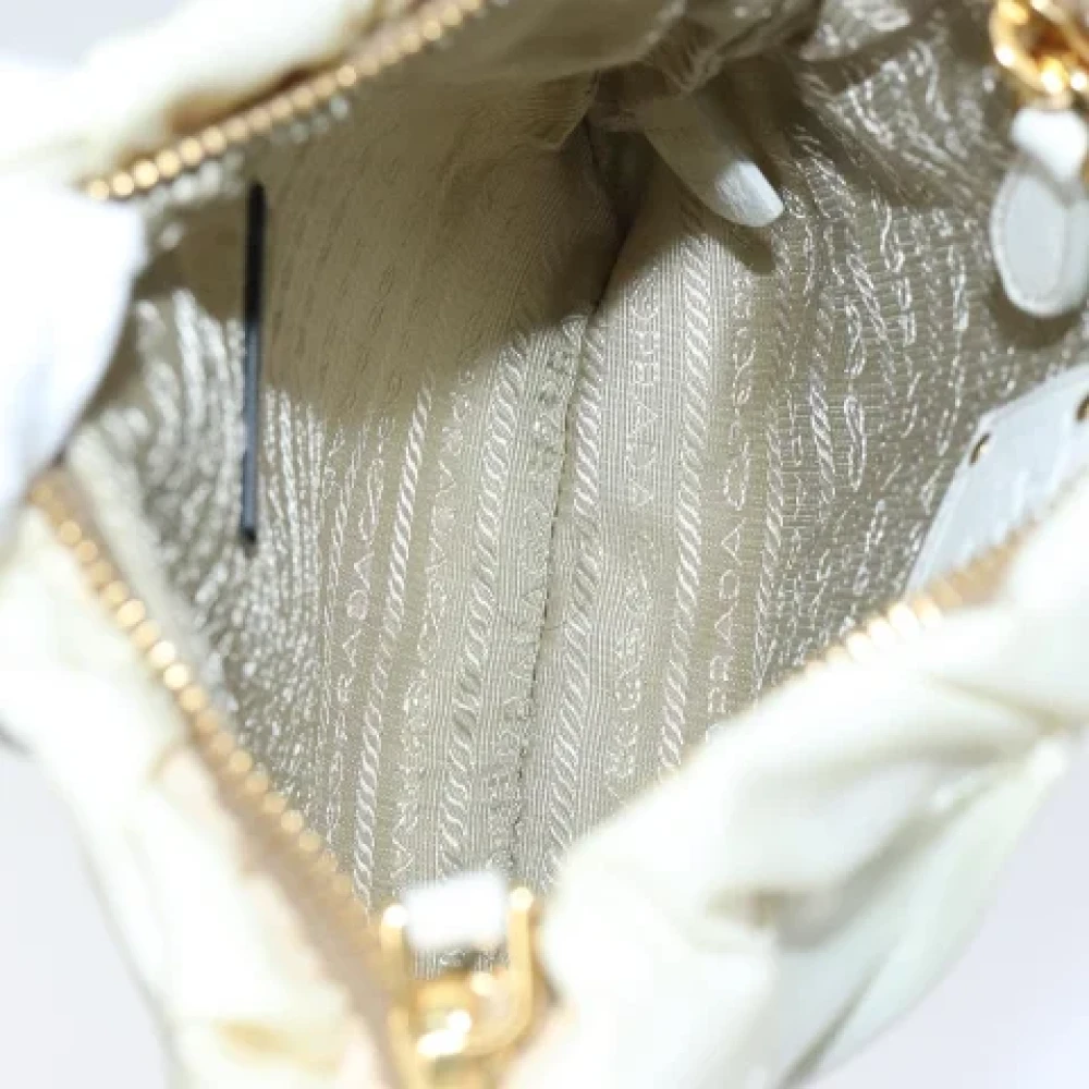 Prada Vintage Pre-owned Fabric prada-bags White Dames