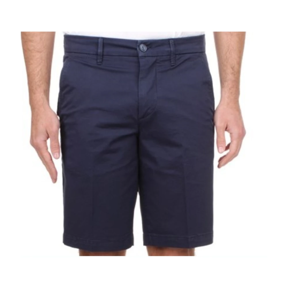 Re-Hash Rits Bermuda Shorts Slim Fit Blue Heren