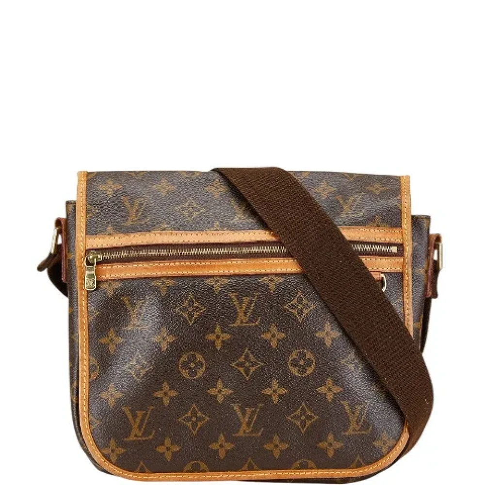 Louis Vuitton Vintage Pre-owned Canvas crossbody-bags Brown Dames