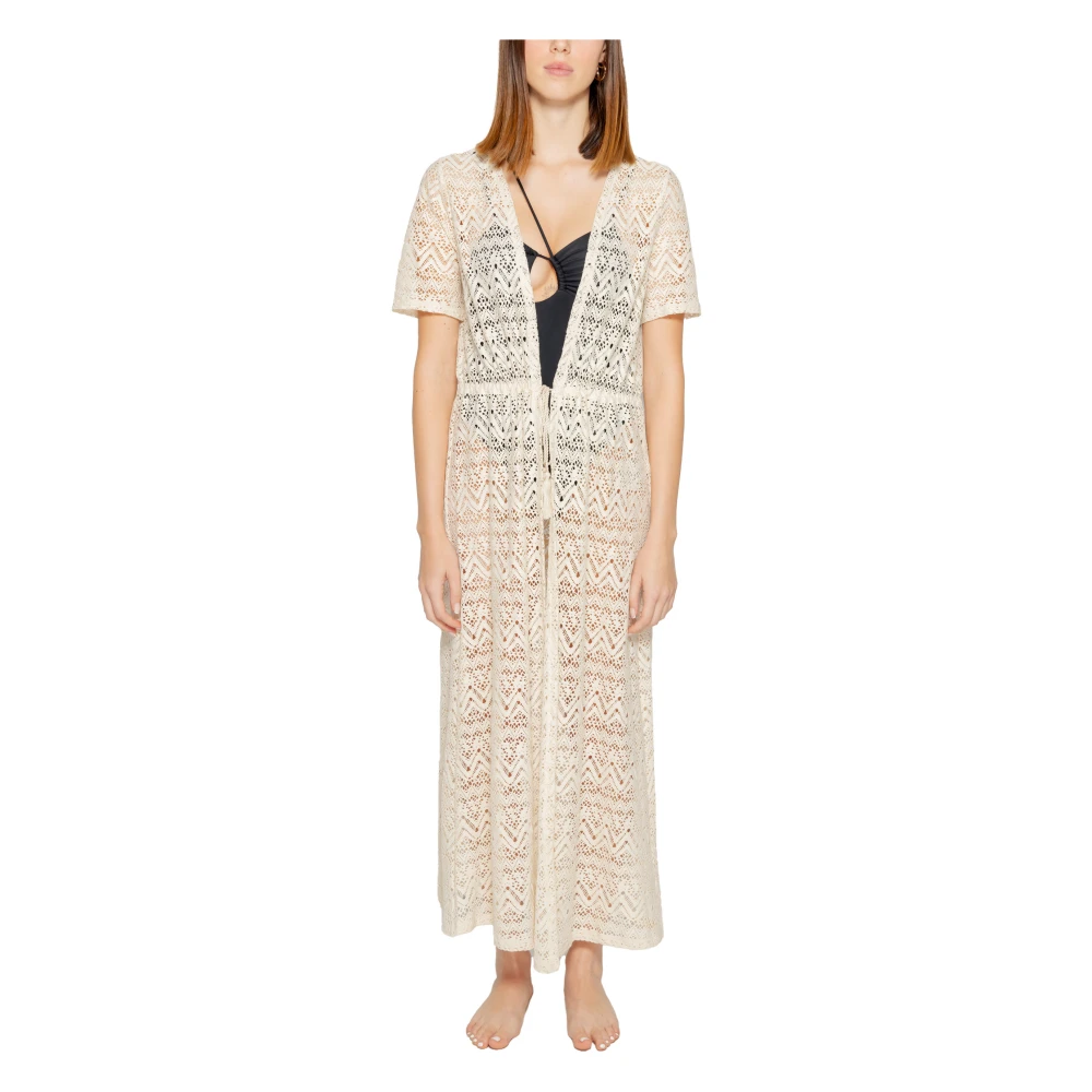 Vero Moda Beige Kant Cardigan Beige Dames