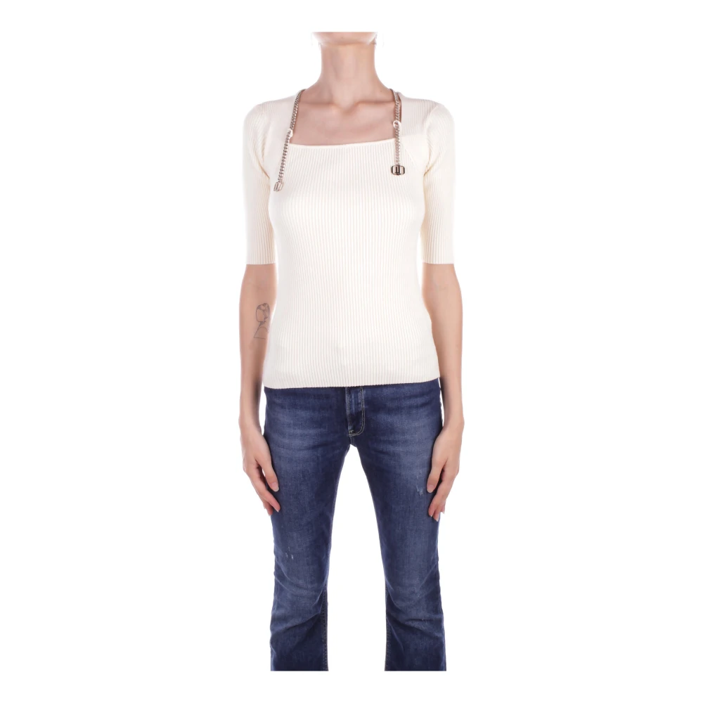 Knitwear > V-neck Knitwear - - Liu Jo - Modalova