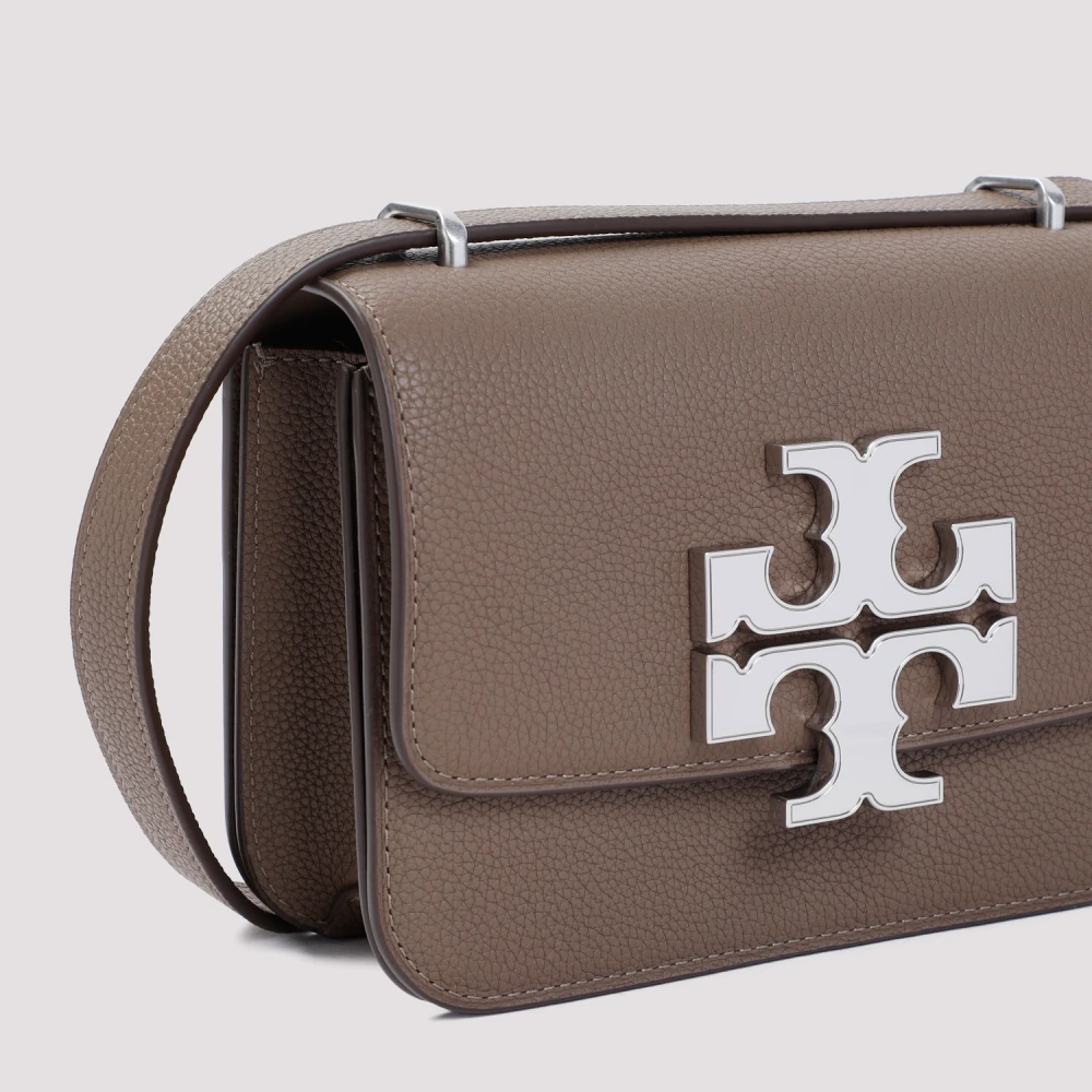 TORY BURCH Wilde Paddenstoel Pebbled Kleine Tas Brown Dames