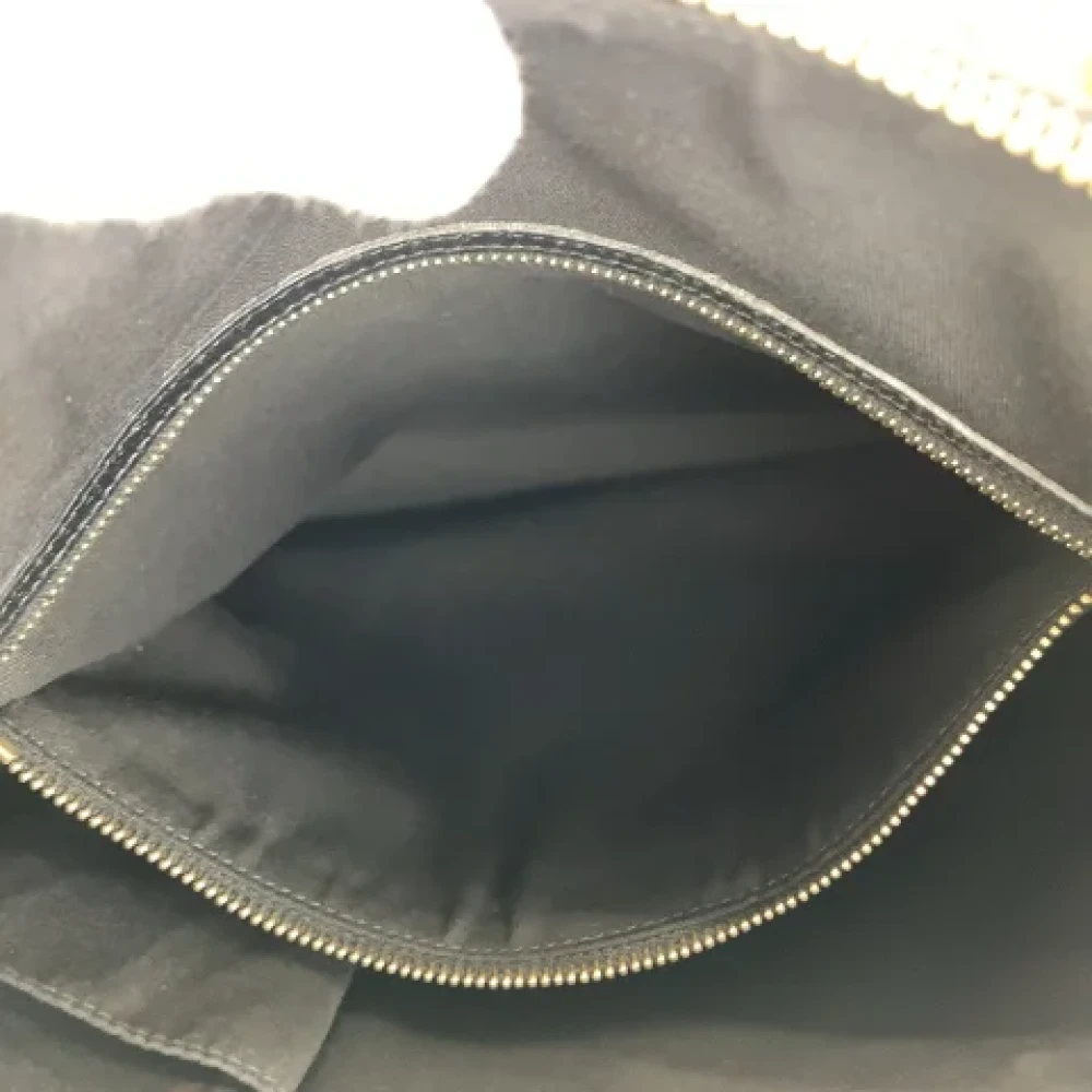 Gucci Vintage Pre-owned Canvas handbags Black Dames