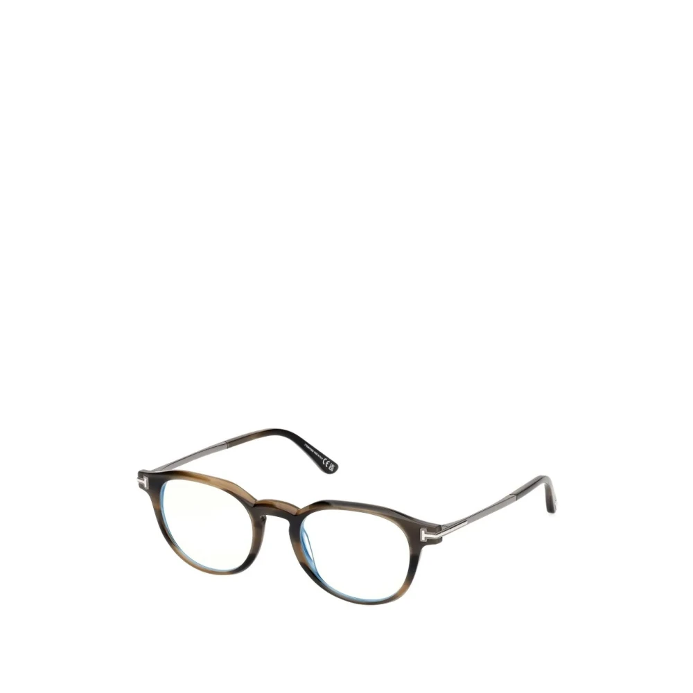 Tom Ford Men's Brown Glasses, 49 Mm, Ft6125b Eyeglasses