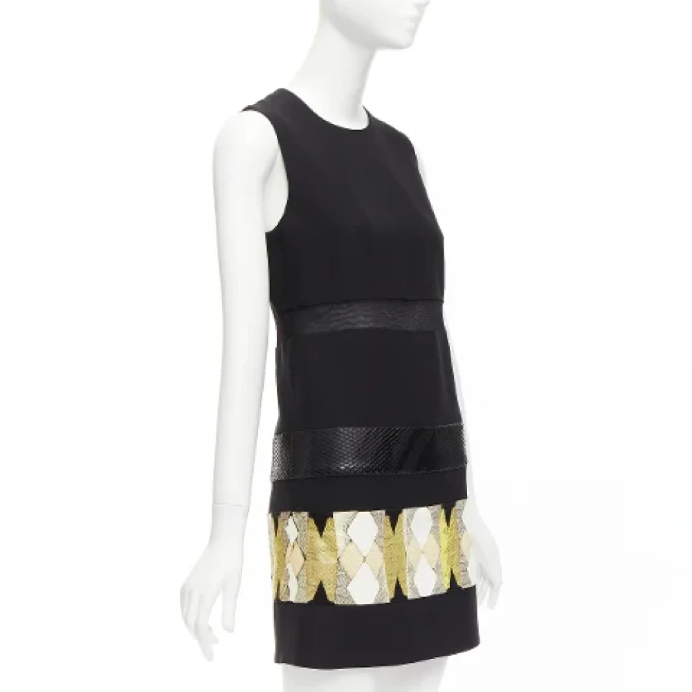 Versace Pre-owned Fabric dresses Black Dames