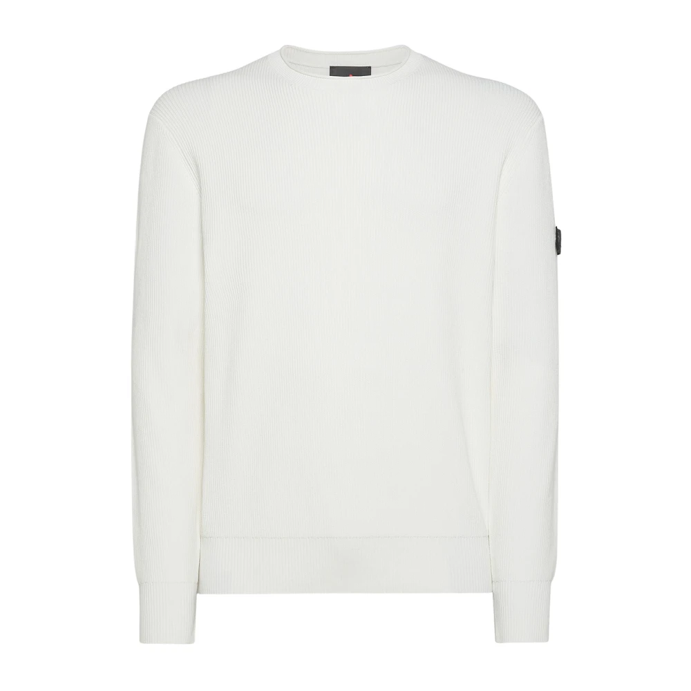 Peuterey Witte Crewneck Sweater White Heren