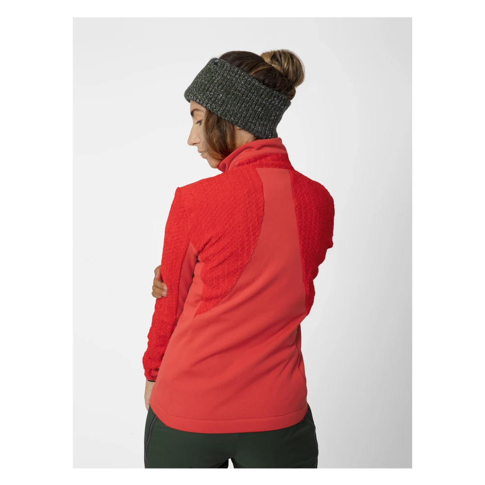 LaMunt Bessenrode Warme Fleece Jas Red Dames