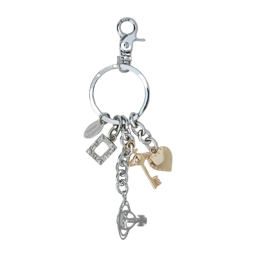 Vivienne Westwood Unisex Gray Bag Charm - Keychains - One Size - Accessories