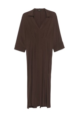 brown-elegance-dress
