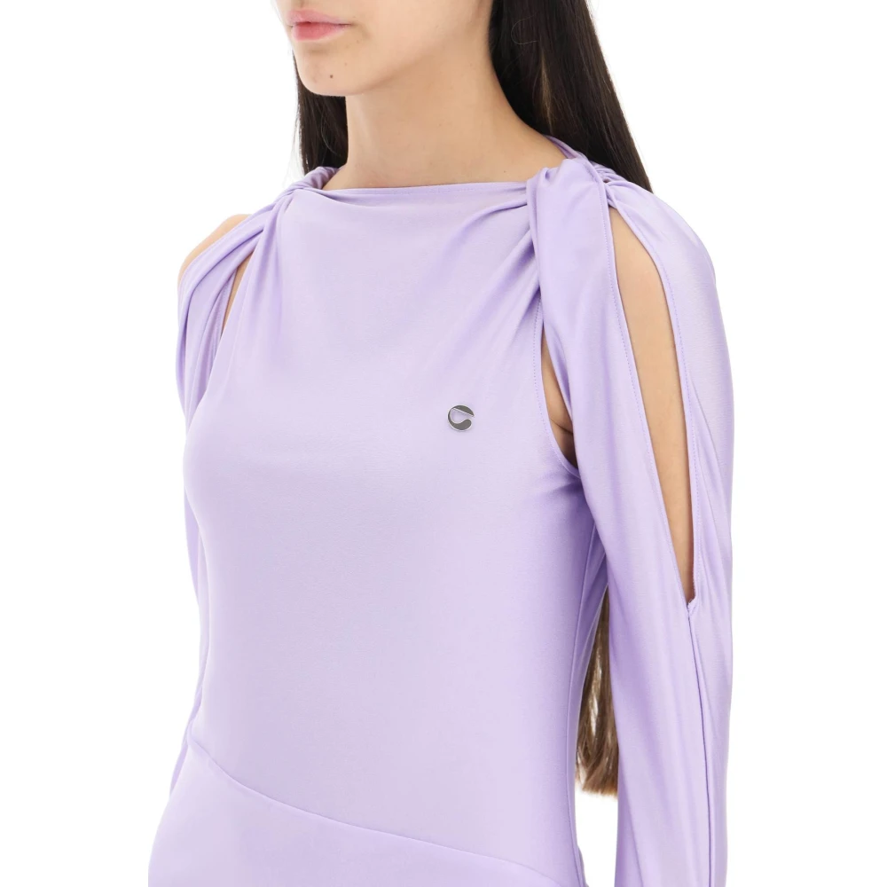 Coperni Korte jurken Purple Dames