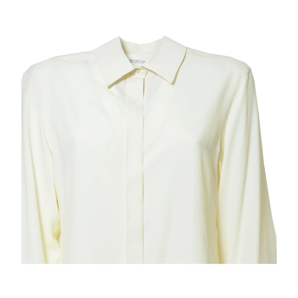 SPORTMAX Beige Overhemden Camicia Ciro Beige Dames