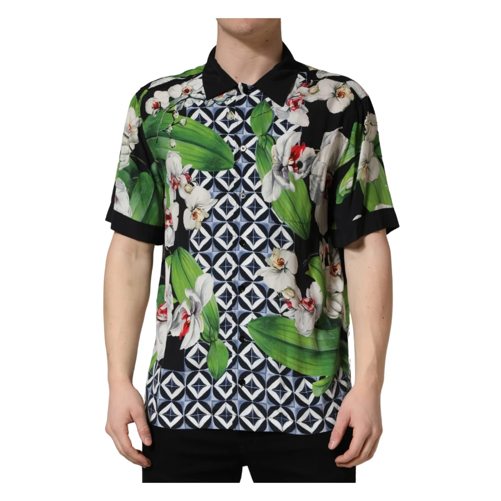 Dolce & Gabbana Herren Multicolor Polo Shirts