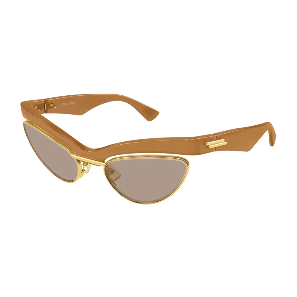 Bottega Veneta Women's Orange Sunglasses, 55 Mm, Bv1480s Sunglasses