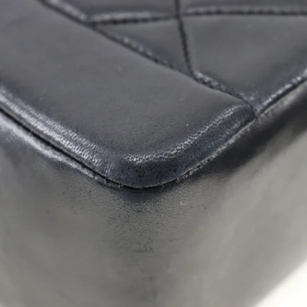 Chanel Vintage Pre-owned Leather shoulder-bags Black Dames