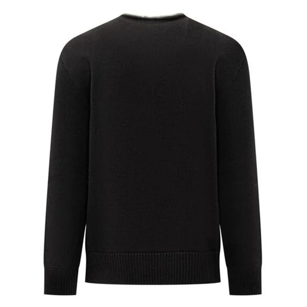 Courrèges Gebreide trui met rits Black Dames