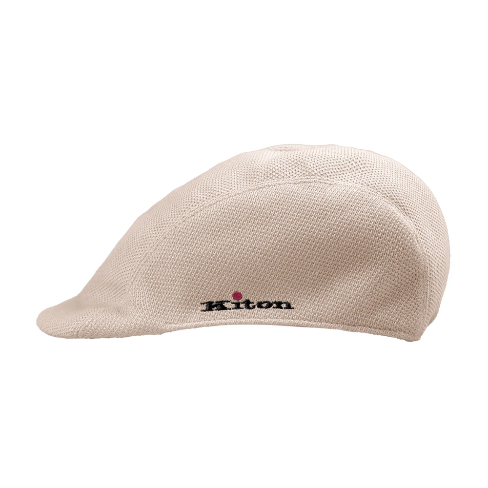 Kiton Bruine Cashmere Trui Brown Heren